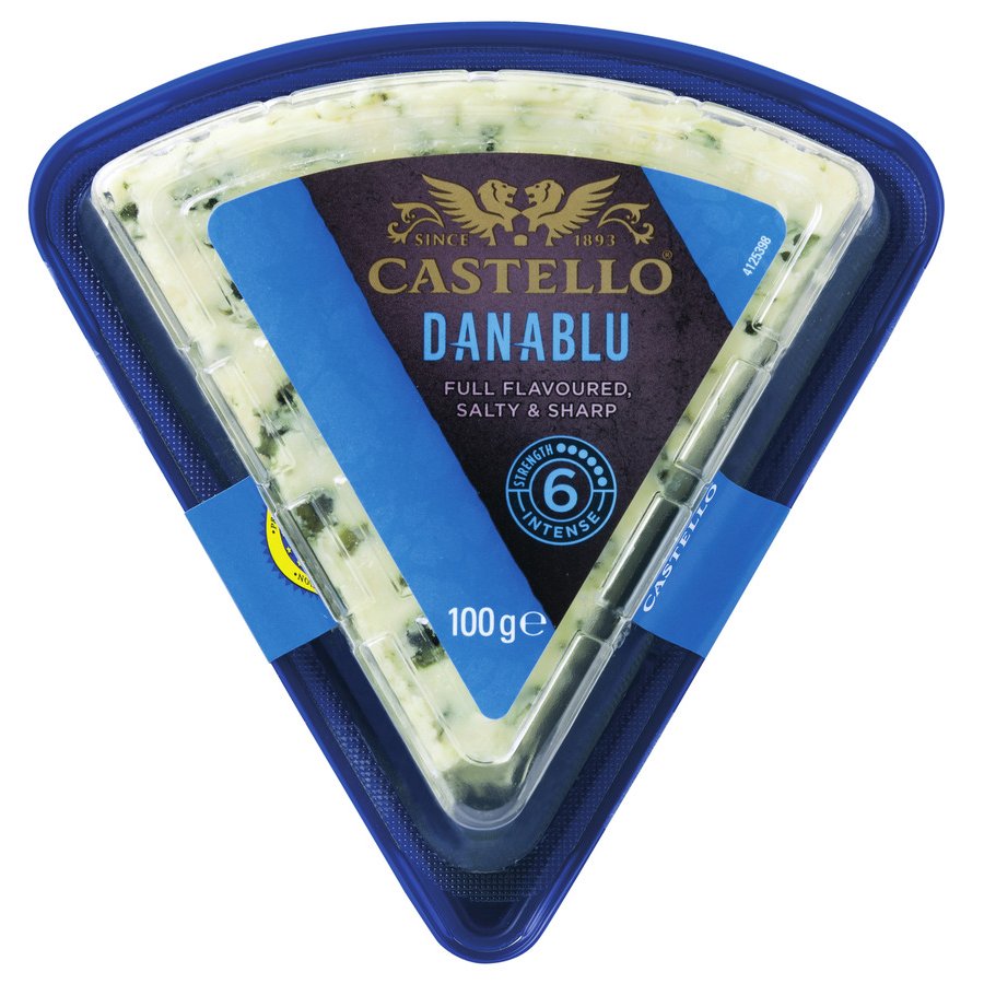 Queso azul CASTELLO Danish Blue 100 g