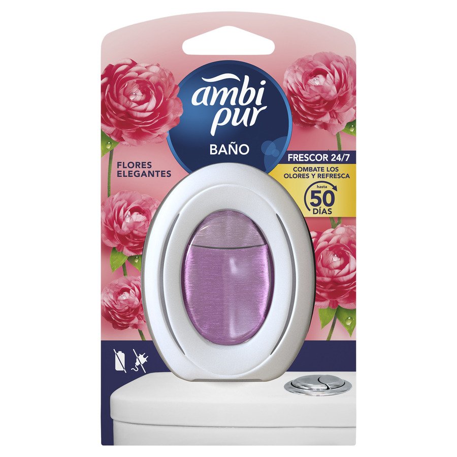 Ambientador AMBIPUR baño flores elegantes