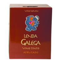 Viño tinto de mesa LENDA GALEGA bag in box 5 l