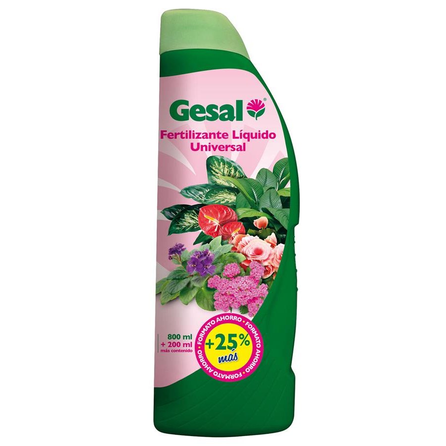 Fertilizante líquido universal GESAL 800+200 ml