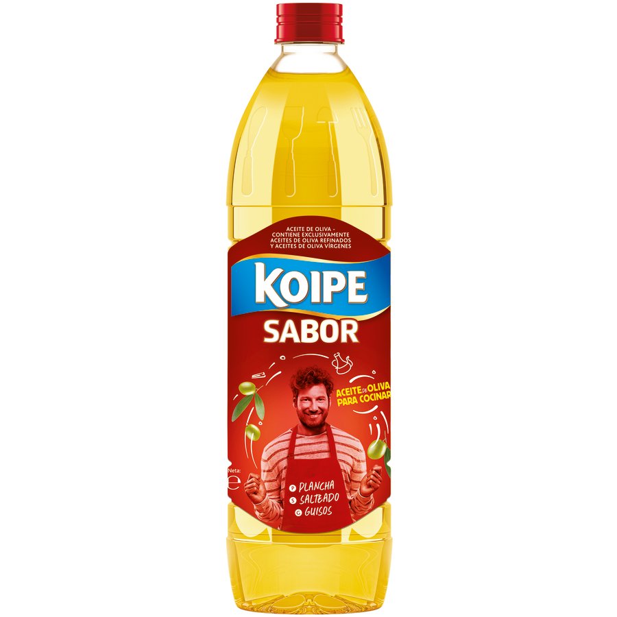 Aceite oliva sabor KOIPE botella 1 l