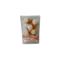 Carne de vieira conxelada NOVAS Y MAR bandexa 300 g pn.