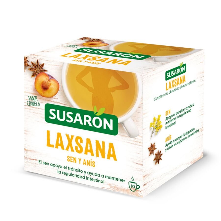 Infusión SUSARON Laxana sabor ciruela 10 unidades