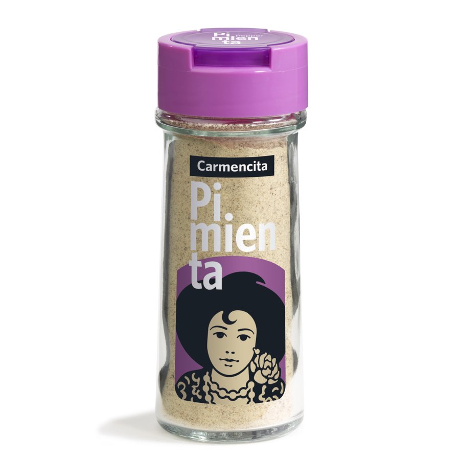 Pimienta blanca molida CARMENCITA frasco 50 g