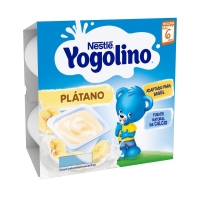 Alimento infantil NESTLE YOGOLINO plátano  pack 4x100 g