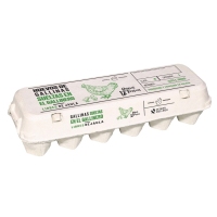 Huevos gallinas en suelo AVICOLA TRATANTE M 12 unidades(LIBRES DE JAULA)