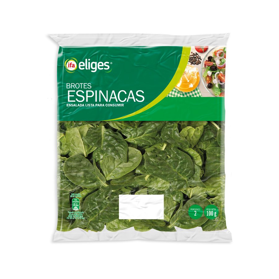 Brotes espinacas IFA ELIGES bolsa 100 g