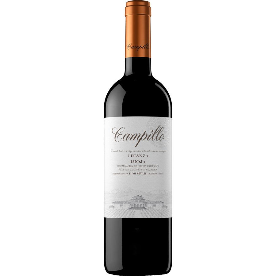 Vino tinto D.O.Ca.Rioja CAMPILLO Crianza botella 75 cl