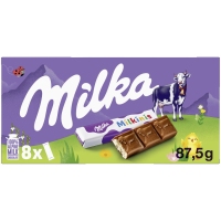 Barriñas choco leite MILKA Milkinis 8x10,94 g