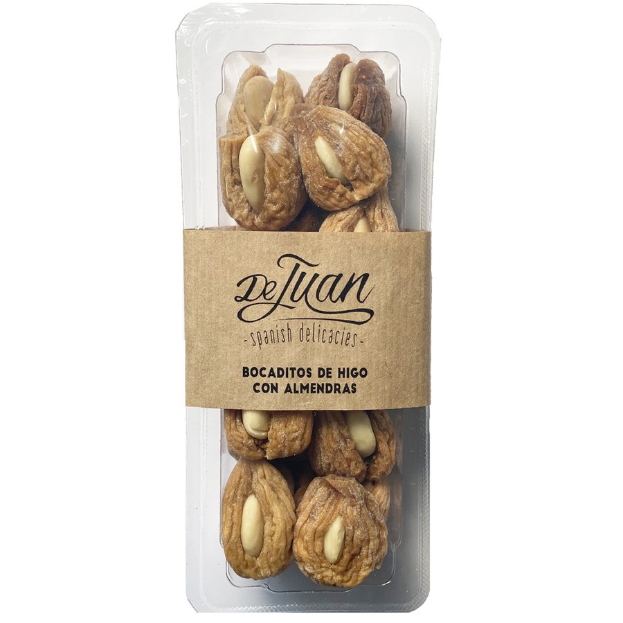 Bocaditos de higo con almendras DE JUAN 180 g