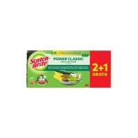Estropajo SCOTCH-BRITE salvauñas 2 unidades + 1 gratis