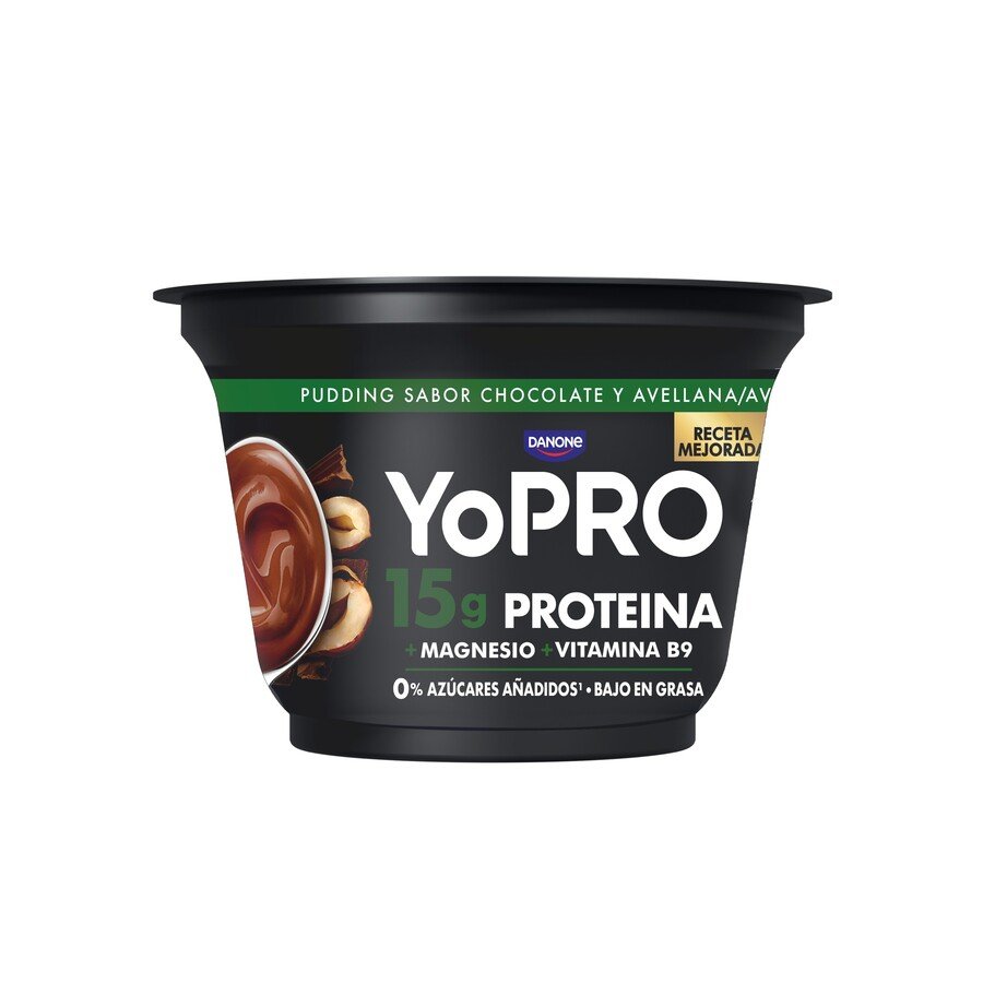 Pudding DANONE YOPRO chocolate y avellana 150 g