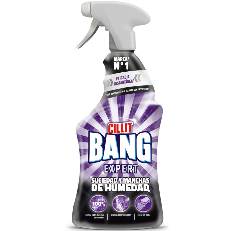 Limpiador CILLIT BANG suciedad y manchas de humedad pistola 750 ml