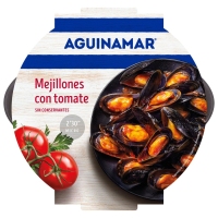 Mexillón AGUINAMAR en tomate bandexa 500 g