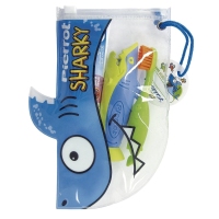 Mini kit PIERROT SHARKY (cepillo+dentífrico 25 ml)