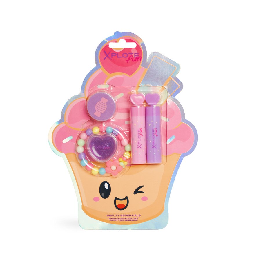 Estuche XLPOTE FUN cupcake beauty essentials