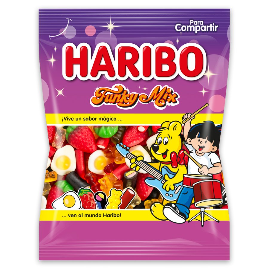 Caramelos goma HARIBO Funky Mix bolsa 150 g