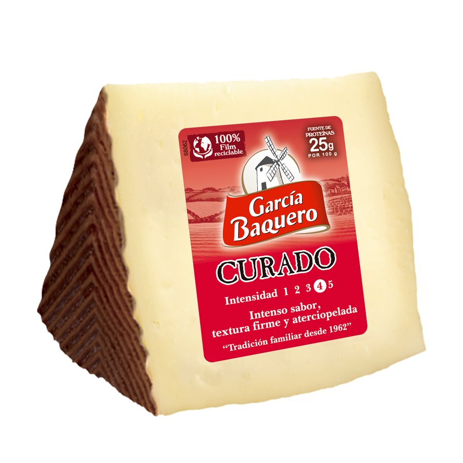 Queso curado GARCIA BAQUERO  cuña 310 g