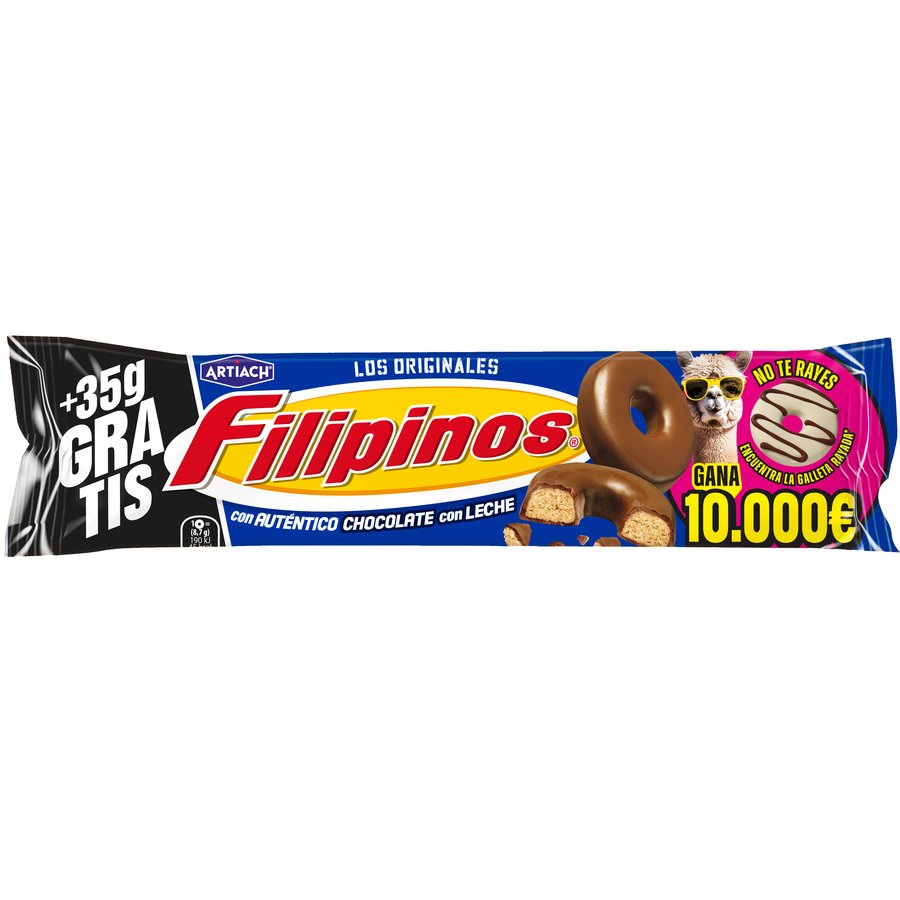 Galletas ARTIACH Filipinos chocolate con leche 93 g
