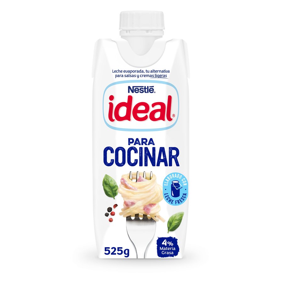 Leche evaporada Nestle IDEAL brik 525 g