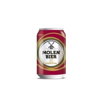 Cerveza rubia especial 5'6º MOLEN BIER lata 33 cl