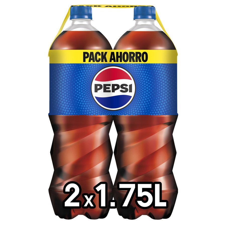 Refresco PEPSI normal pack 2x1,75 l