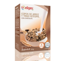 Cereais IFA ELIGES arroz e trigo integral con chocolate 500 g