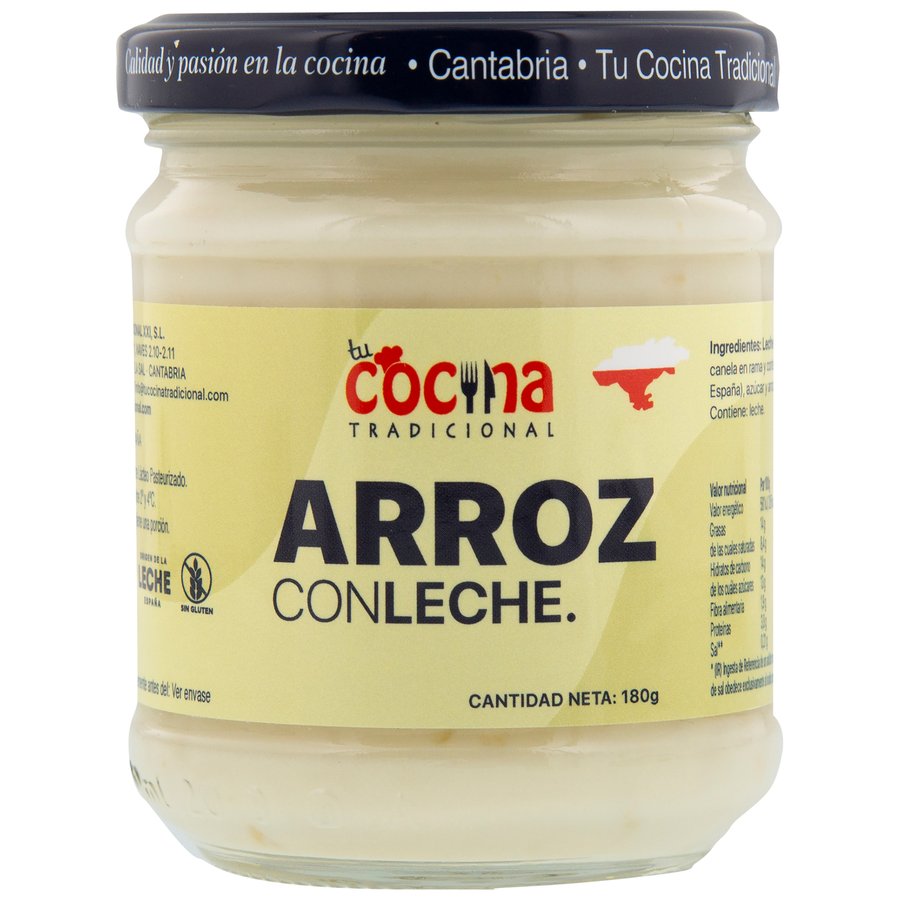 Arroz con leche TU COCINA 180 g