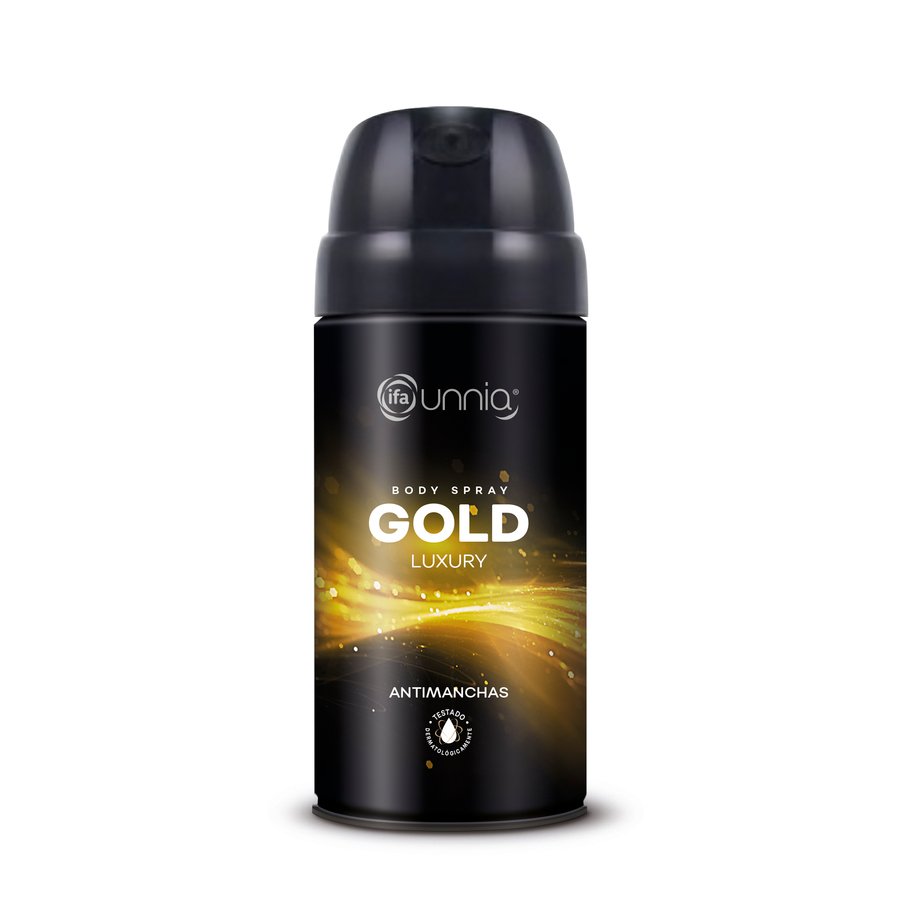 Desodorante IFA UNNIA gold luxury body spray 150 ml