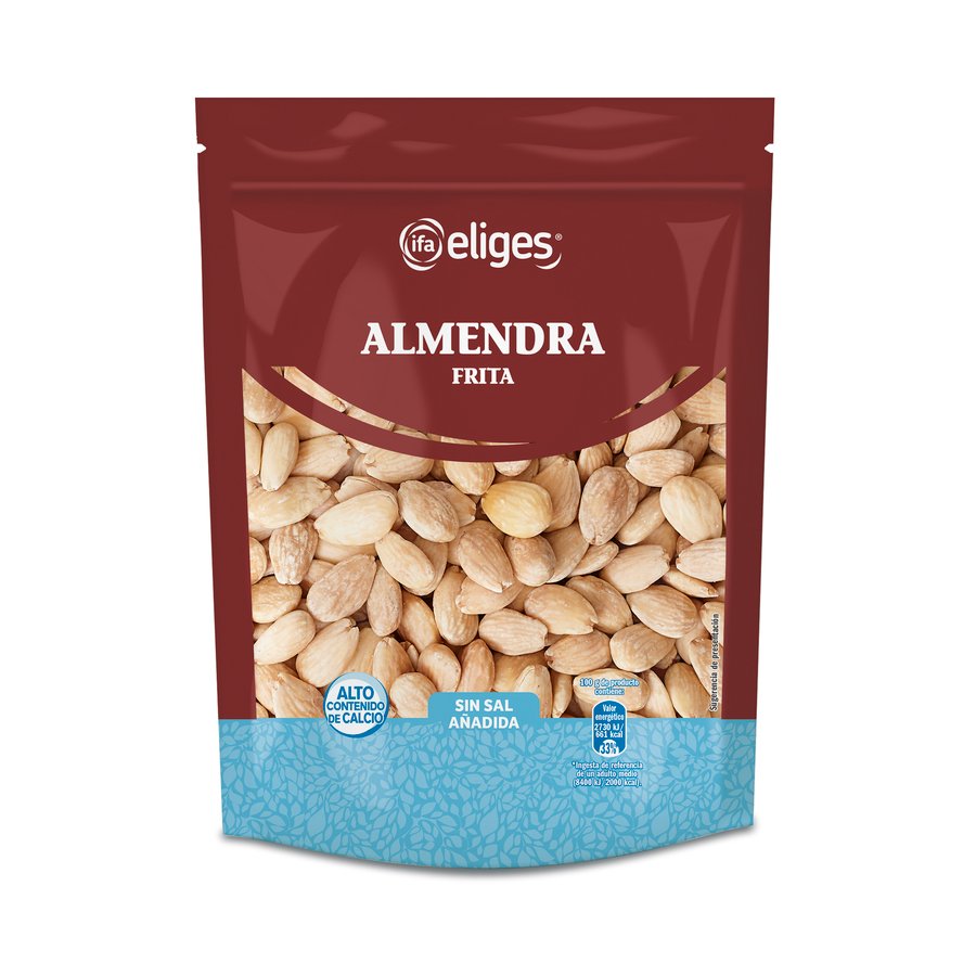 Almendra frita sin piel sin sal IFA ELIGES bolsa 200g