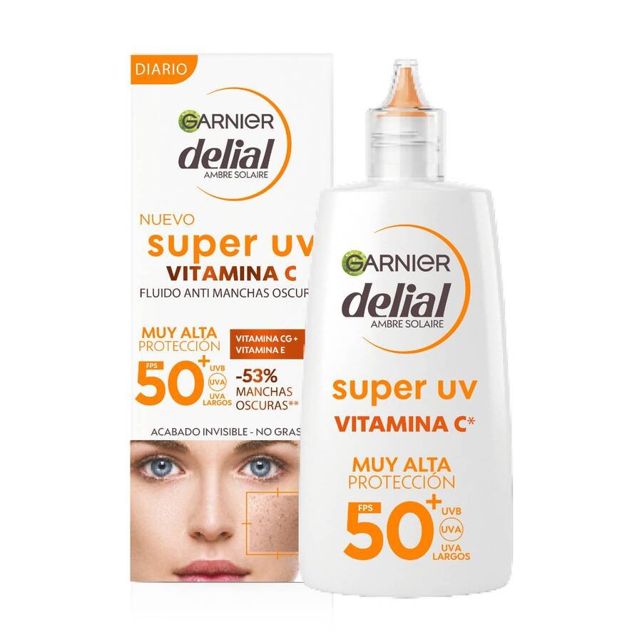 Protetor solar facial DELIAL Vitamina C fp50 40 ml