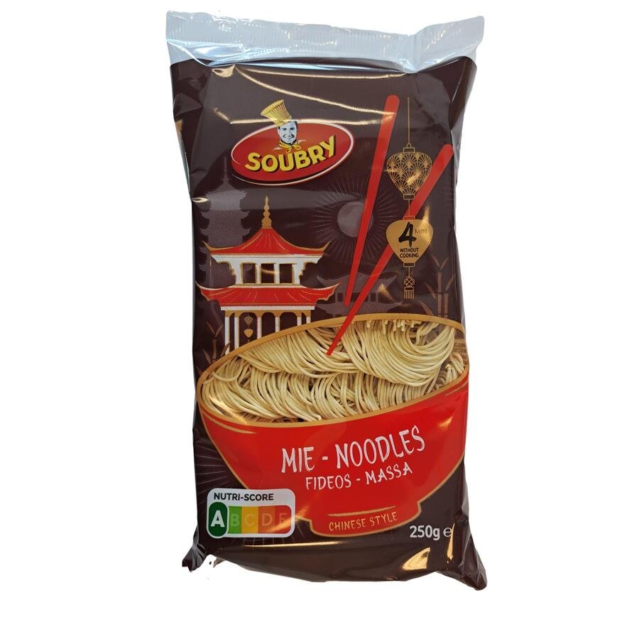 Imagen de Fideos instantáneos chinos SOUBRY bolsa 250 g