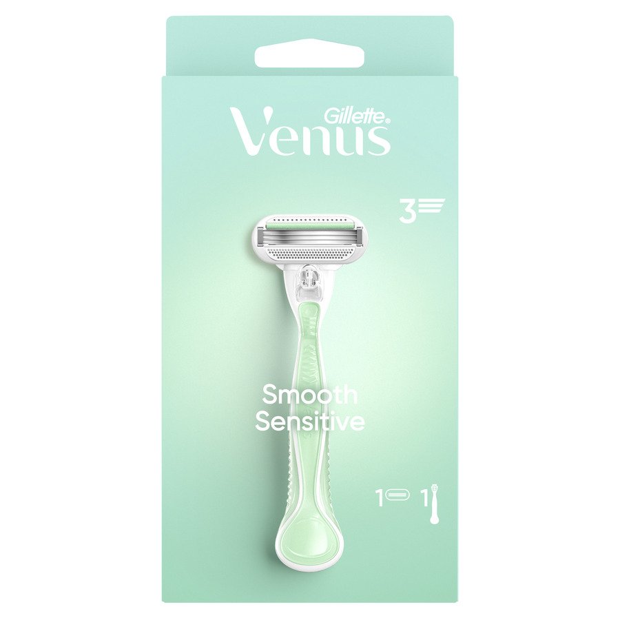 Imagen de Máquina depilar GILLETTE Venus Smooth Sensitive 3 hojas 1 cargador