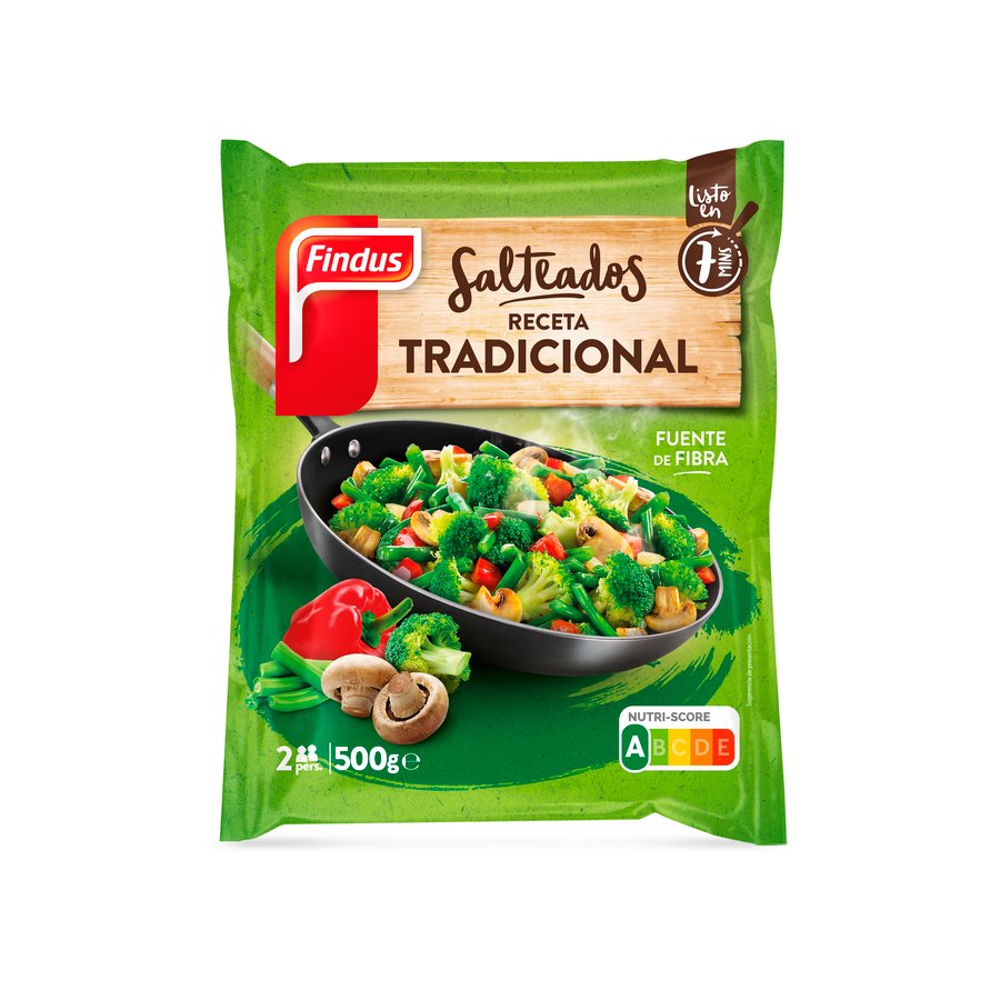 Imagen de Salteado verduras congelado FINDUS Tradicional 500 g