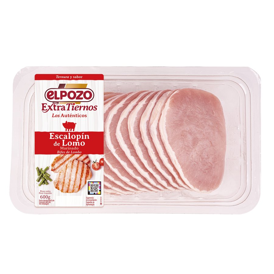 Escalopín de lomo extratierno ELPOZO 600 g