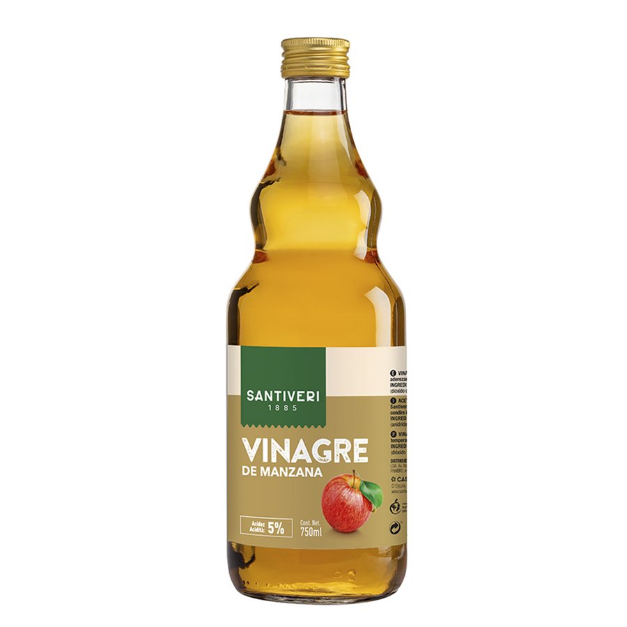 Vinagre de manzana SANTIVERI 750  ml