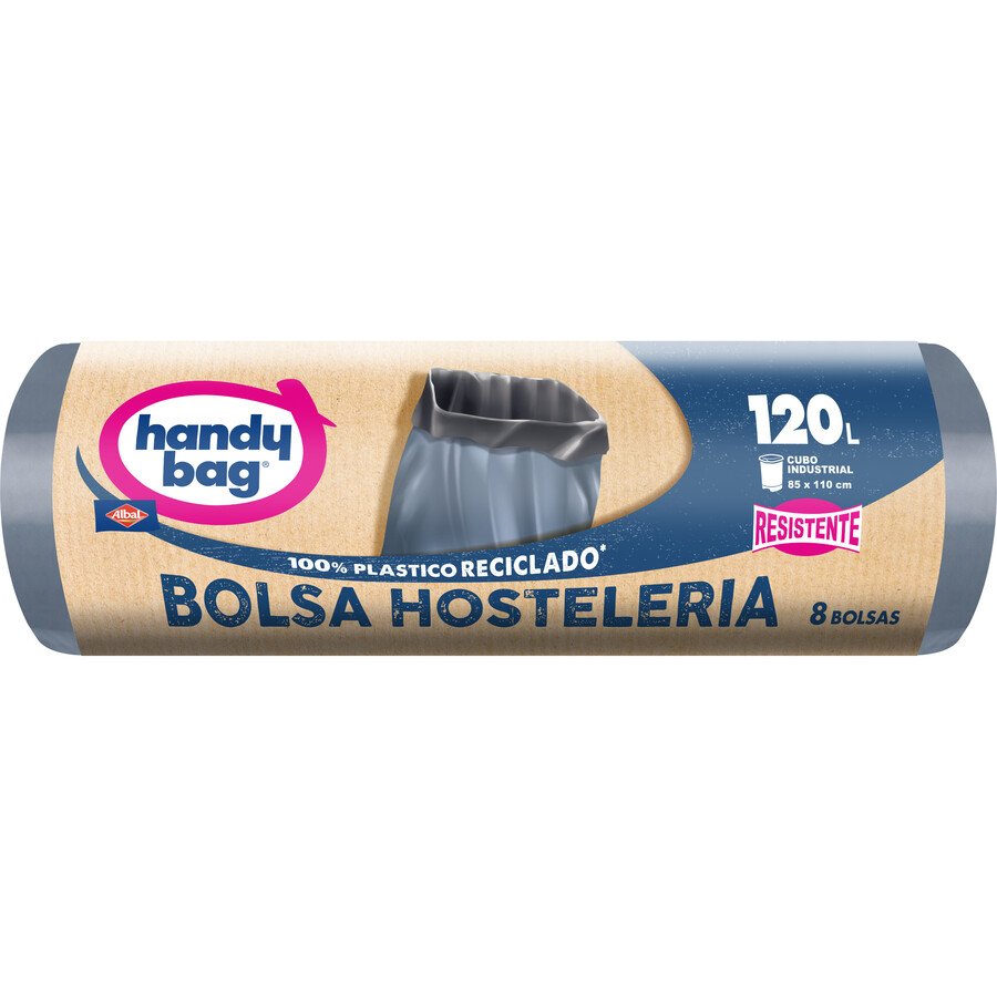 Bolsas basura 120 l HANDY BAG hostelería 8 unidades