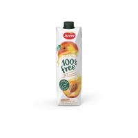 Bebida de zumo JUVER 100% free melocotón 1 l