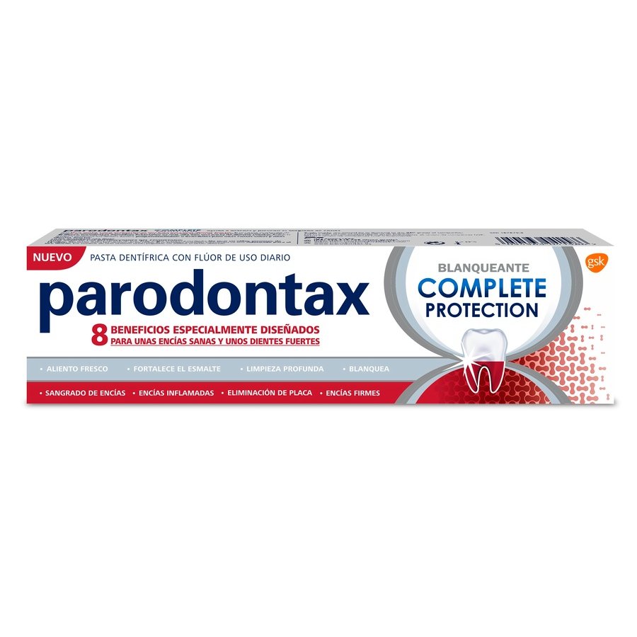 Dentífrico PARODONTAX Complete blanqueante 75 ml