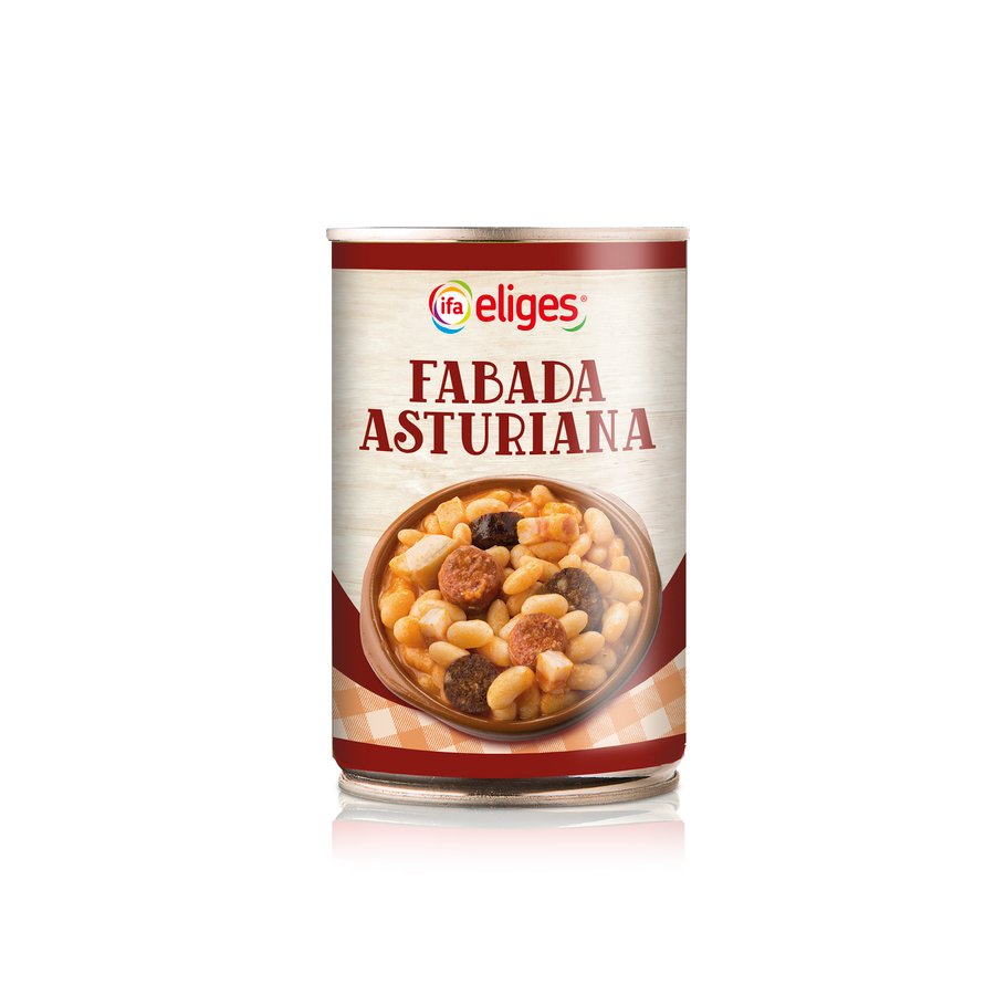 Fabada asturiana IFA ELIGES lata 430 g pn.