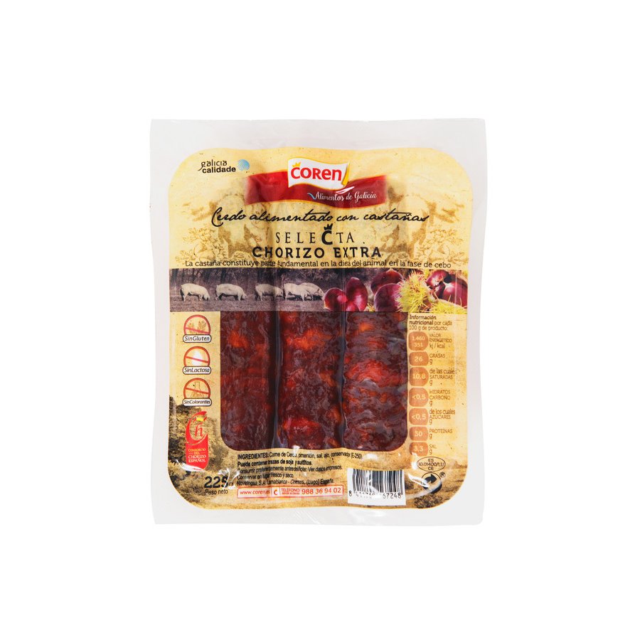 Chorizo extra COREN SELECTA 225 g