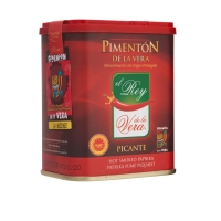Pimentón de la Vera EL REY DE LA VERA picante lata 75 g