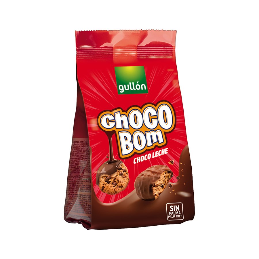 Galletas GULLÓN Choco Bom chocolate con leche 100 g
