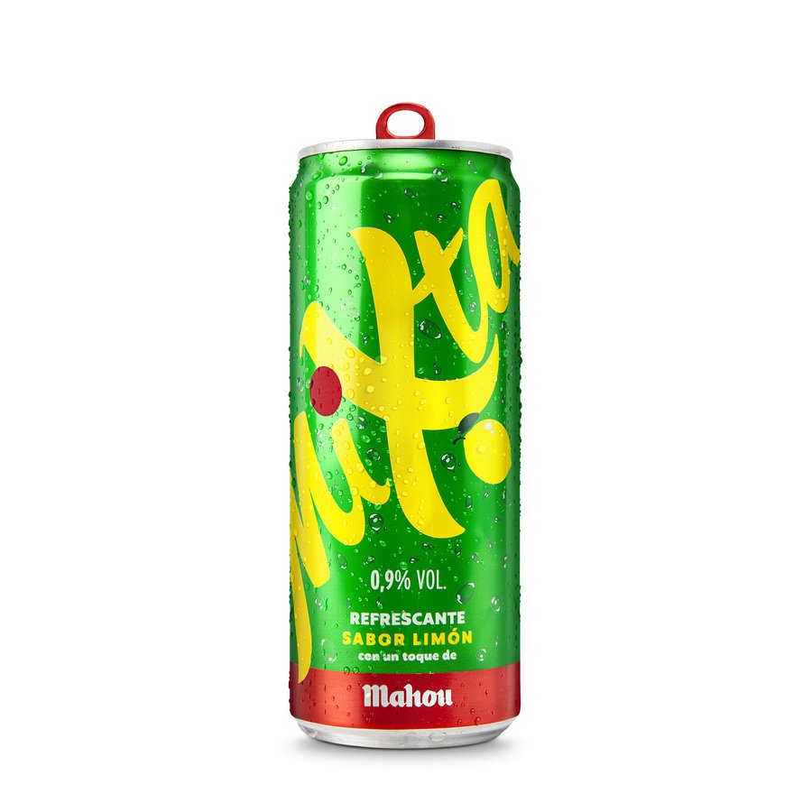 Cerveza mixta MAHOU sabor limón 33 cl