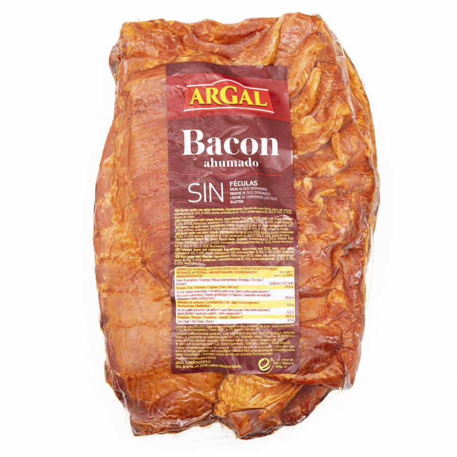 Bacon ARGAL ahumado natural kilo