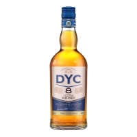 Whisky nacional DYC 8 años botella 70 cl