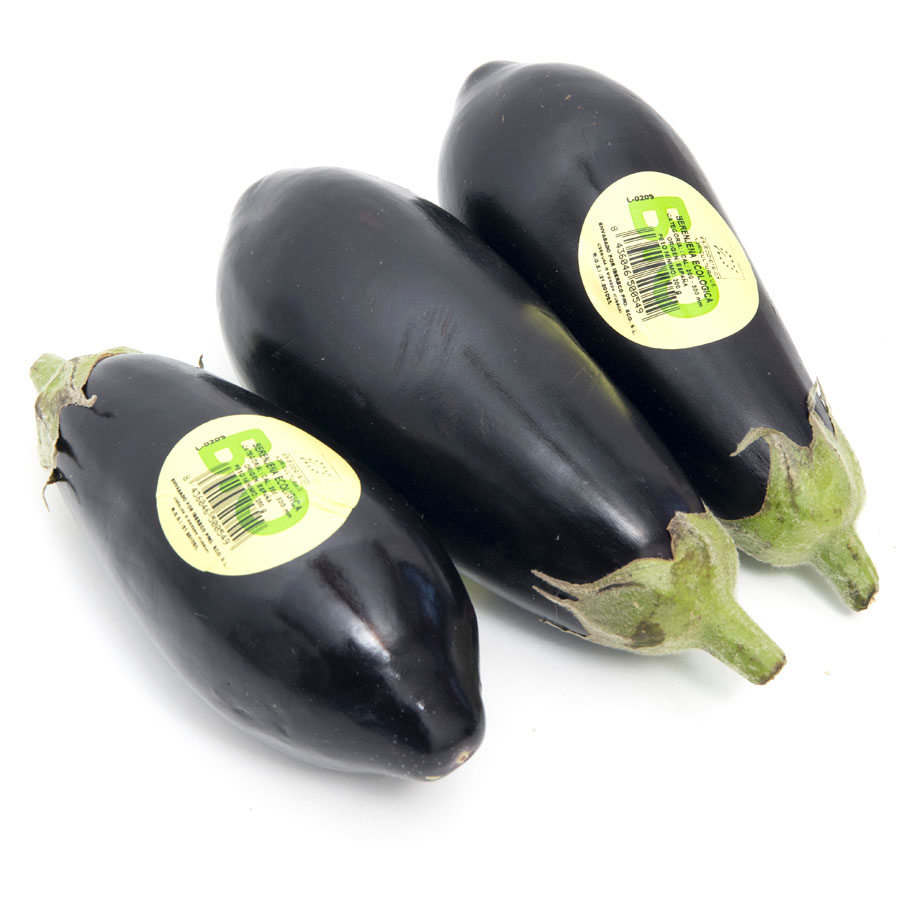 Berenjena ecológica categoría 1ª unidad