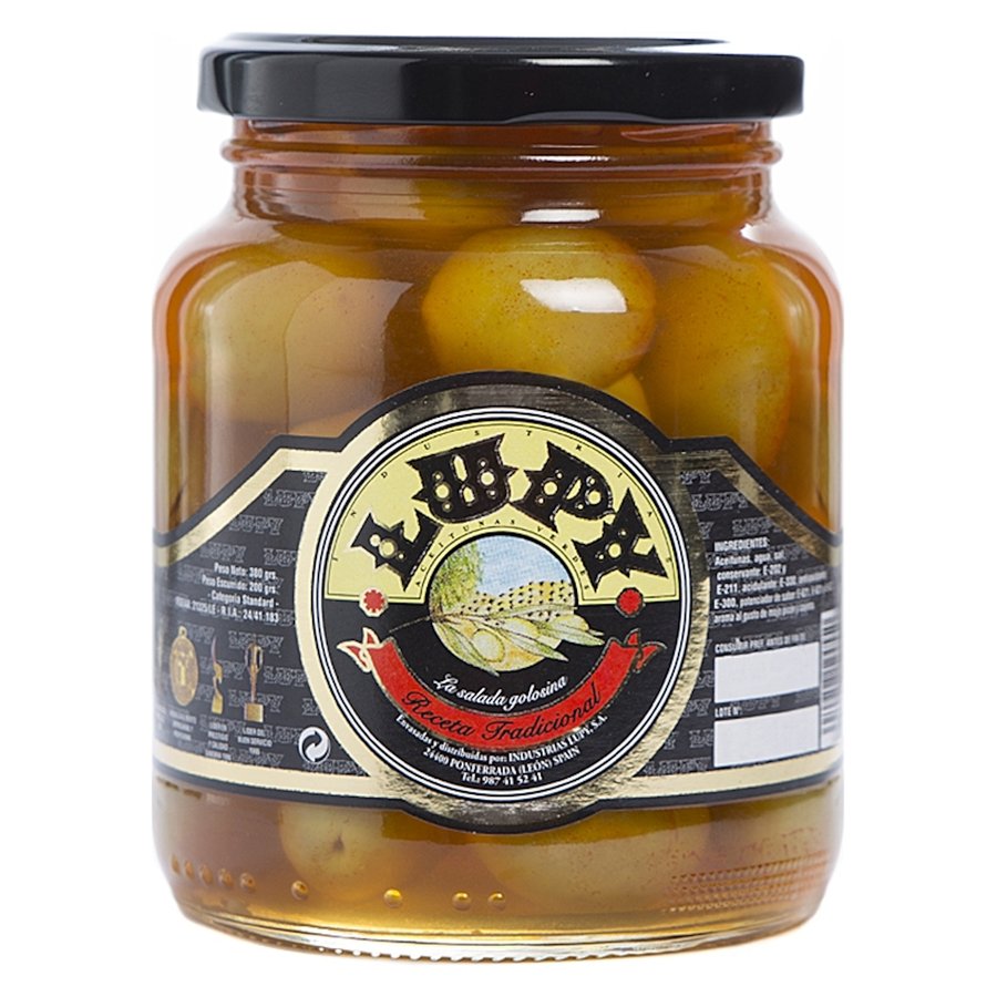 Aceituna LUPY receta tradicional tarro 200 g pne.