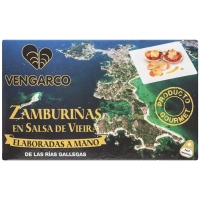 Zamburiñas VENGARCO en mollo de vieira rias galegas 115 g pn