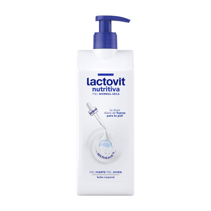 Leche corporal nutritiva LACTOVIT piel normal y seca 400 ml